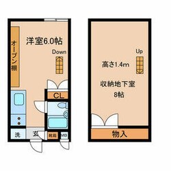 永福町駅 徒歩11分 1階の物件間取画像